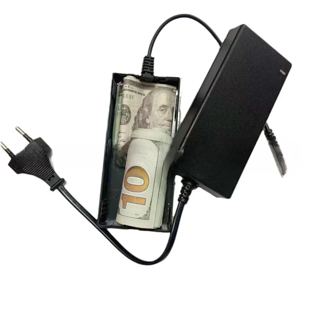 Home Security Box - Getarntes Laptop-Ladegerät, versteckte Aufbewahrungsbox, Diebstahlschutz-Adaptergehäuse für