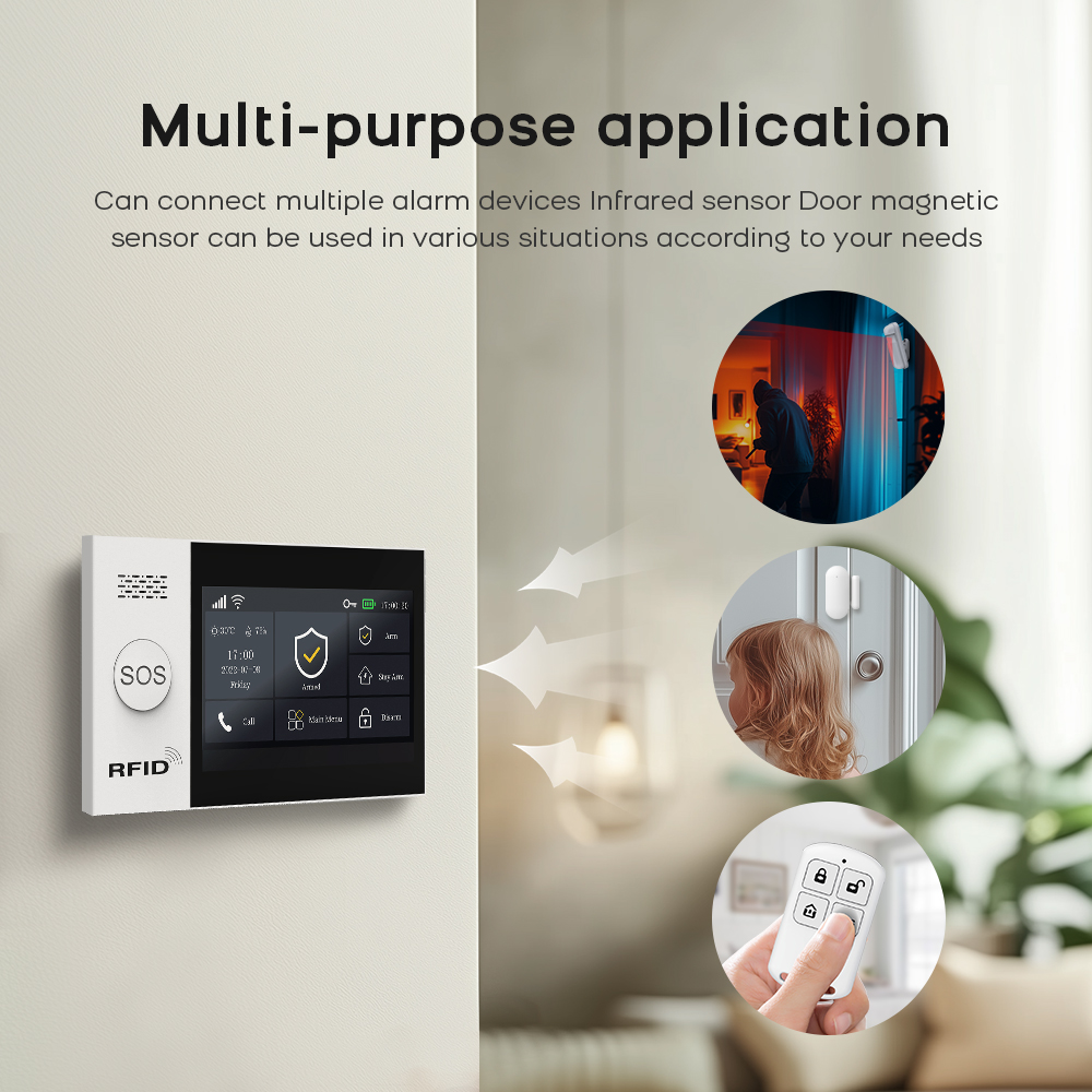 PG-107 Tuya Wireless Home WIFI – Sim Gsm Alarm Bewertung und Preis