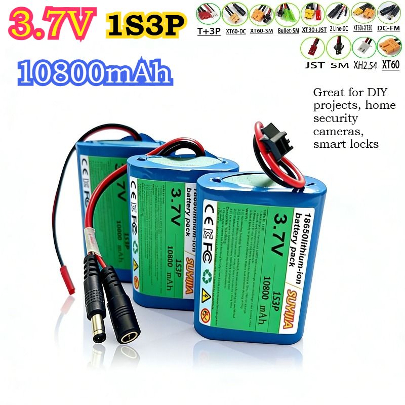 3,7V 10800mAh 1S3P 18650 Brand – Home Security Robots Bewertung und Preis