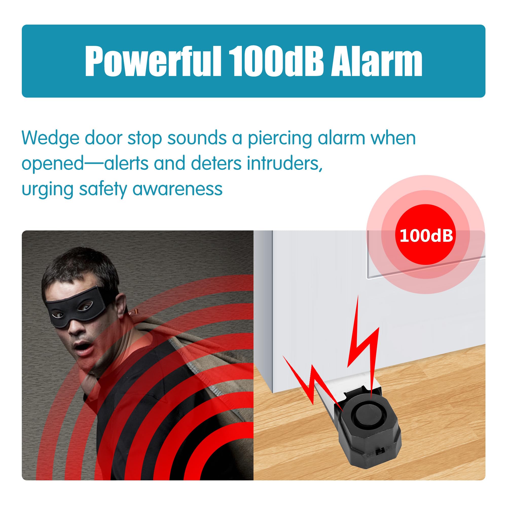 Kabelloses Türstopper-Alarmsys – Sim Gsm Alarm Bewertung und Preis