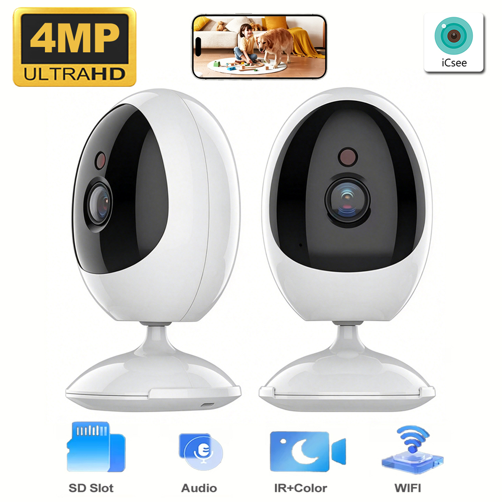4MP WiFi Innen-Baby- und Haust – Home Security Items Bewertung und Preis