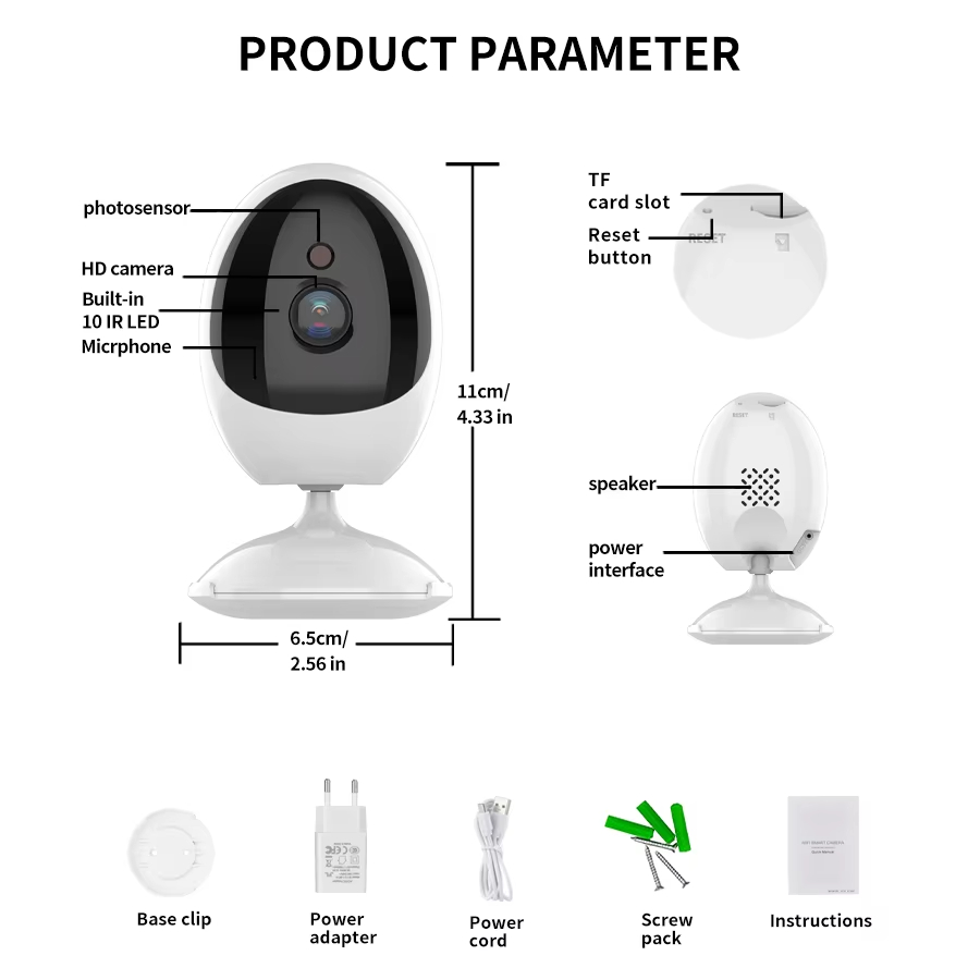 4MP WiFi Innen-Baby- und Haust – Home Security Items Bewertung und Preis