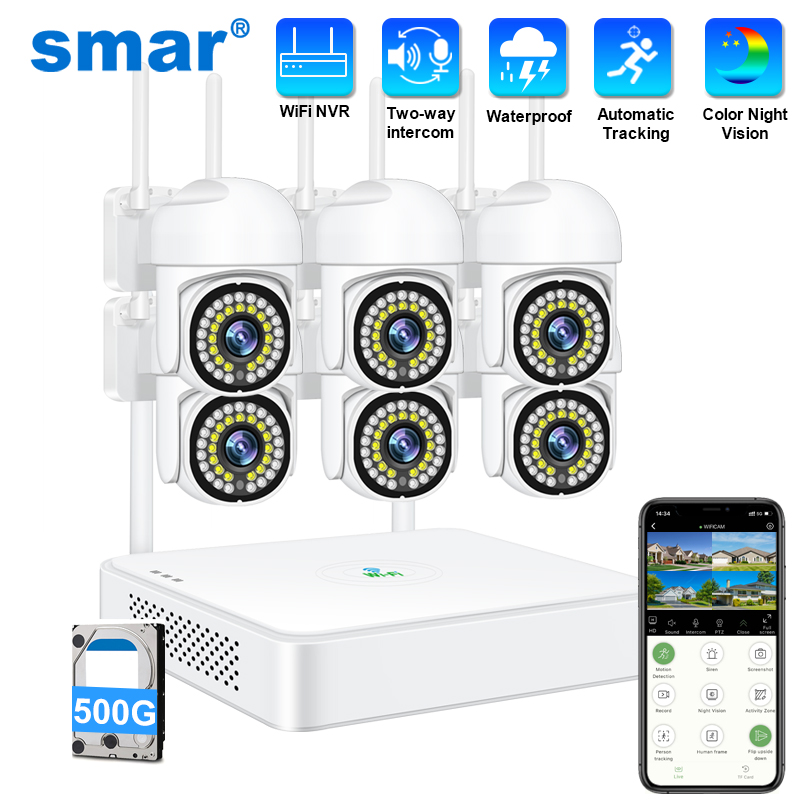 Smar 3MP Kabelloses CCTV-Siche – Home Security Items Bewertung und Preis