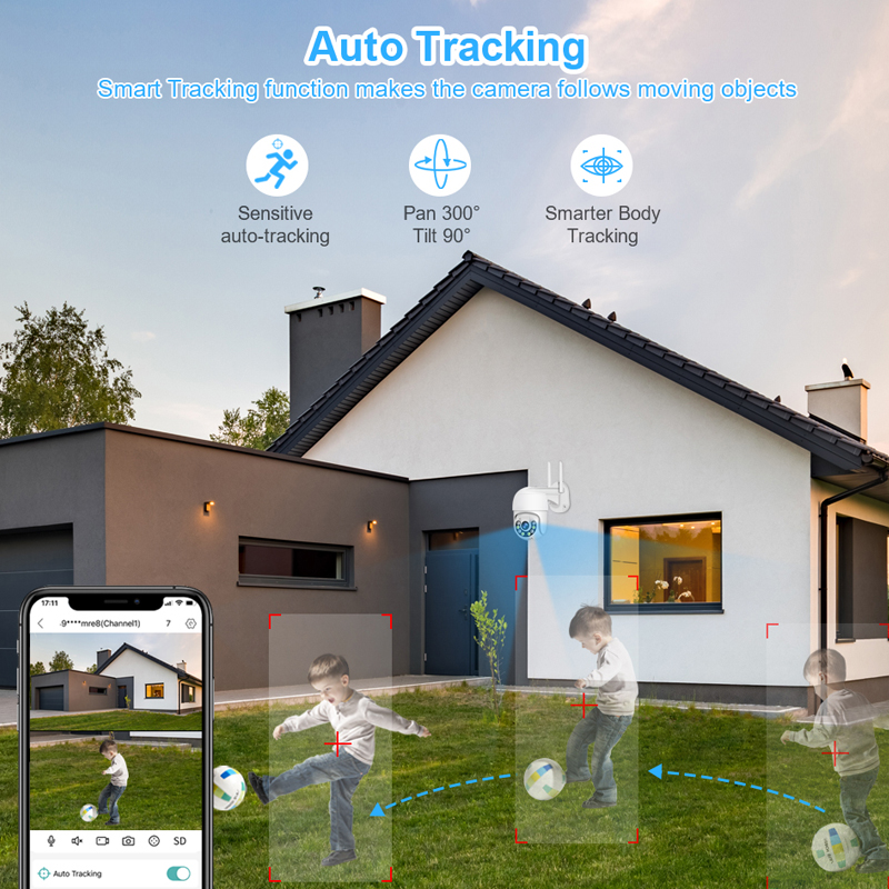 Smar 3MP Kabelloses CCTV-Siche – Home Security Items Bewertung und Preis